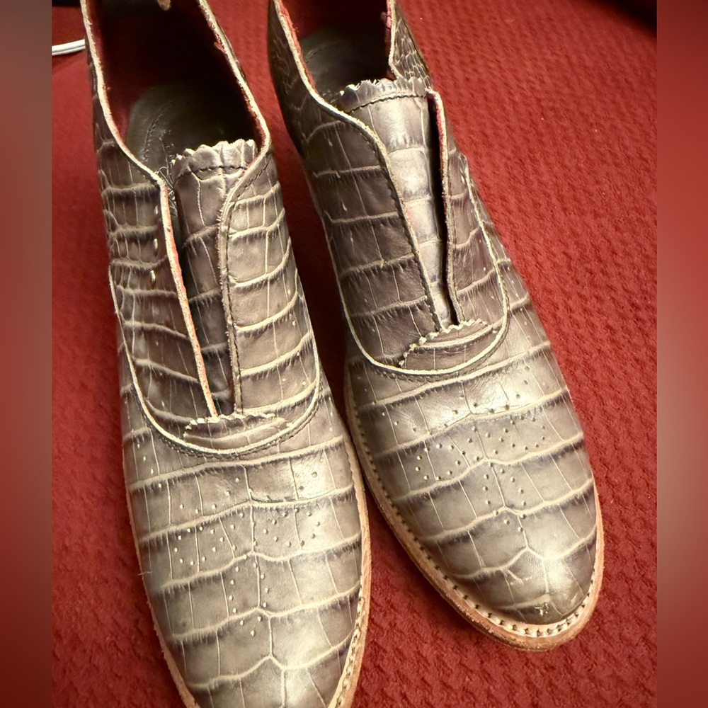 Freebird by Steven Sadie Stone Coco Croc Embossed - Picture 6 of 7